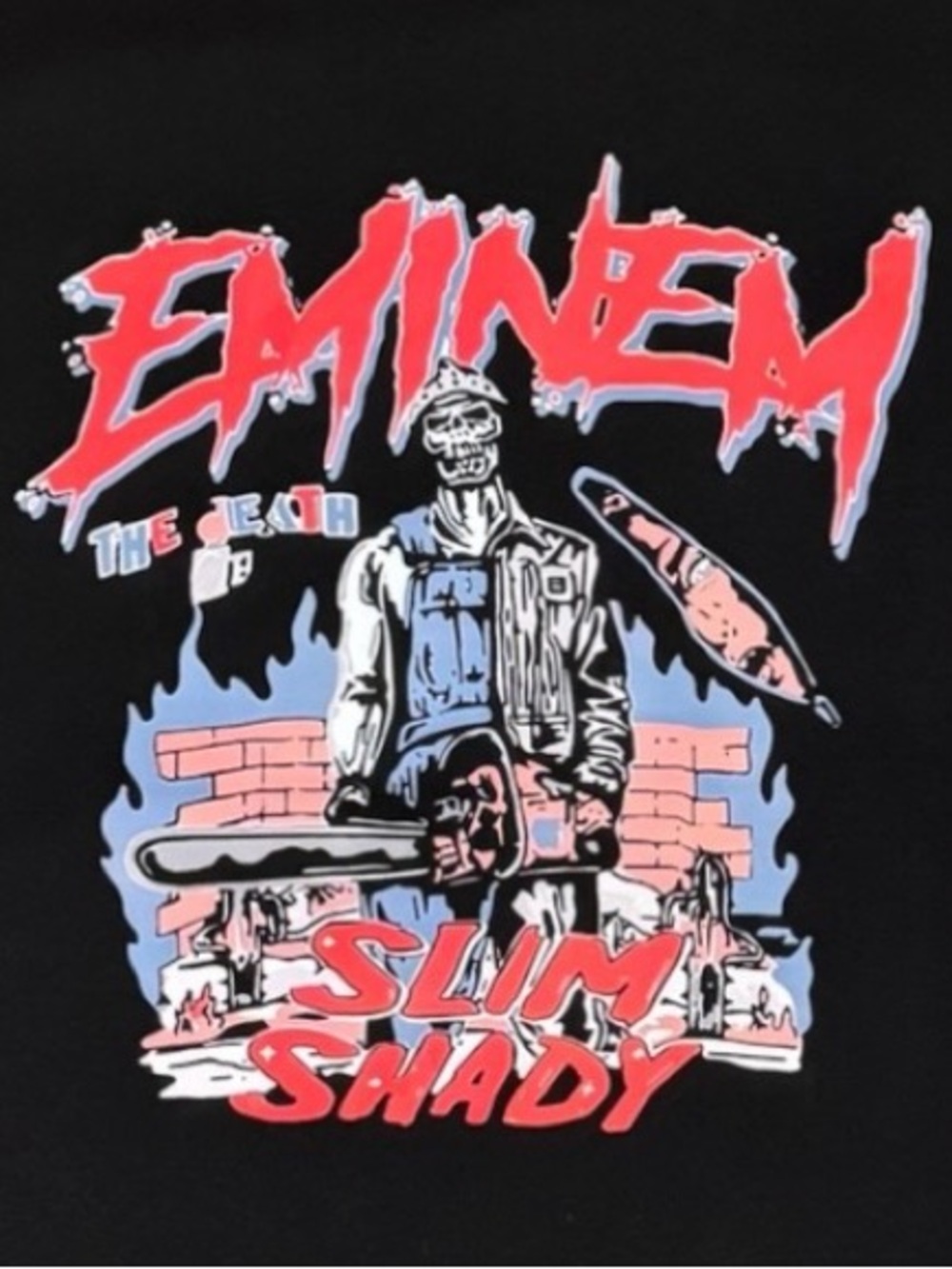 Eminem Black Graphic T Shirt - Picture 5 of 15